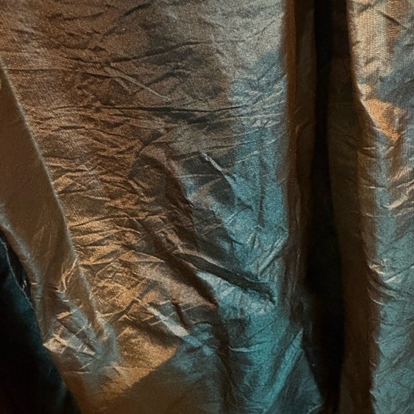 DKNY 100% Silk Pleated Midi Skirt in Opal Blue Gray – Size 10 NWT ($345 Retail) - Picture 11 of 16